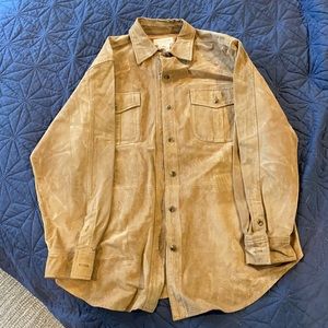 Leather shirt